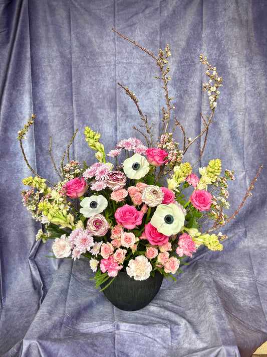 SAKURA – Cherry Blossom-Inspired Branch Arrangement by Ichirin