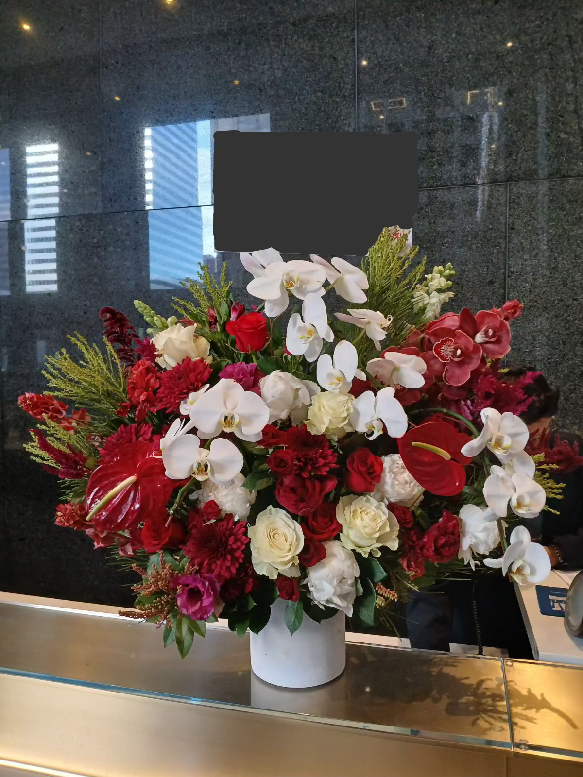 GOUKA – Luxurious Orchid Arrangement for Corporate Gift by Ichirin