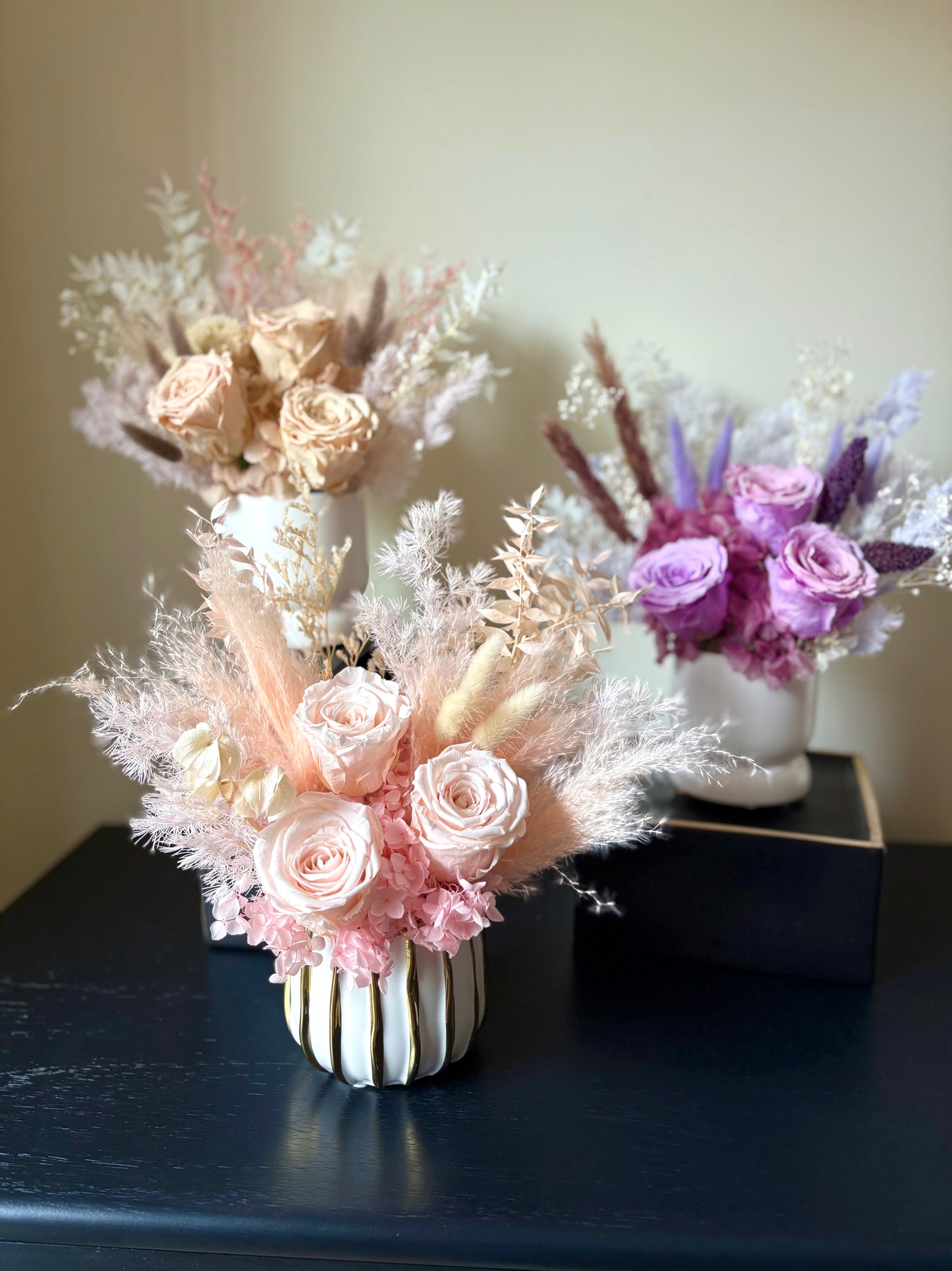 Preserved Flower & Head Spa Gift Set | A Moment of Pure Bliss