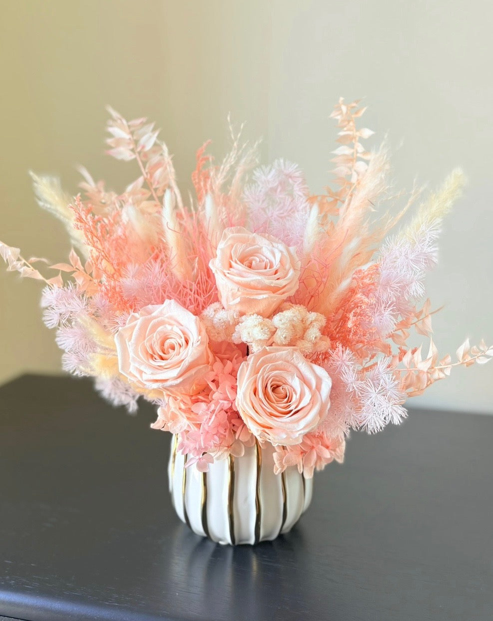 Preserved Flower & Head Spa Gift Set | A Moment of Pure Bliss
