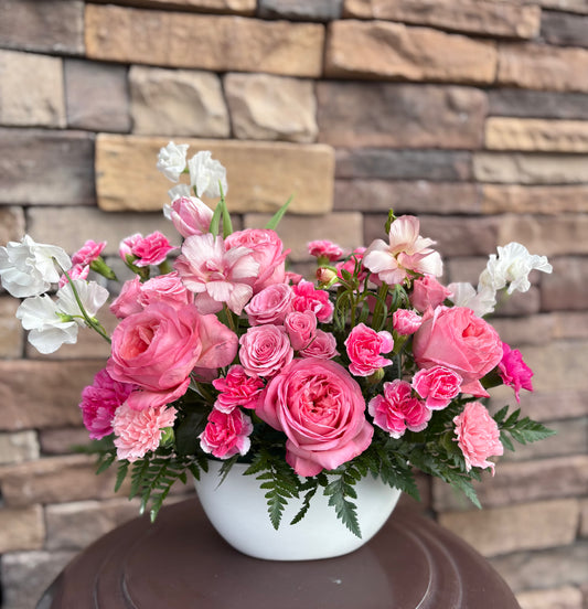 Mother's Day Style "MEDIUM ARRANGEMENTS with VASE"
